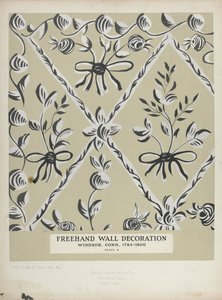 Décoration à main levée, vers 1939