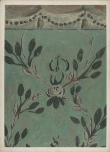 Décoration murale à main levée, 1935-1942