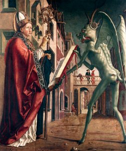 Saint Wolfgang et le Diable, Vie de Saint Wolfgang - Michael Pacher