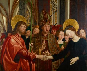 Mariage de Marie - Michael Pacher