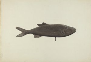 Girouette en forme de Poisson, vers 1939