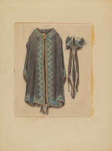Manteau en coton noir - Michael Trekur