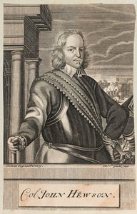 Colonel John Hewson, c.1647 (gravure) - Michael Vandergucht
