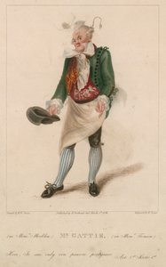 M. Gattie en Monsieur Morbleu dans Monsieur Tonson - Michael William Sharp