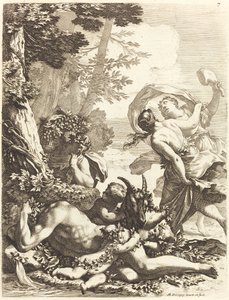 Bacchanale avec Bacchus endormi - Michel Dorigny