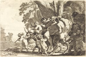Silenus ivre - Michel Dorigny