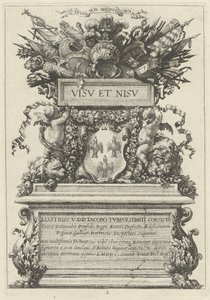 Frontispice - Michel Dorigny, after Simon Vouet