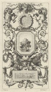 Panneau Ornemental Surmonté d