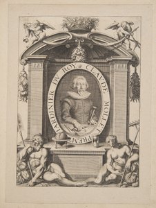 Claude Mollet, premier Jardinier du Roy, tiré de Theatre des Plans et Jardinages, pub.1652