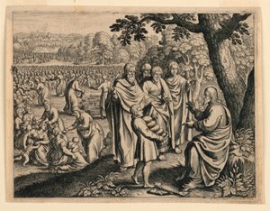 Le Miracle des pains et des poissons - Michel Lasne