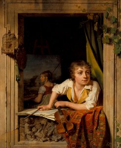 Peinture et Musique (Portrait du Fils de l