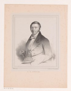 Portrait de Johannes Christiaan Schotel - Michel Mourot
