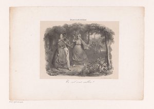 Couple amoureux et mère en colère - Michel Mourot