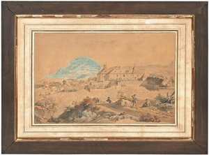 Une des quatre vues du château d