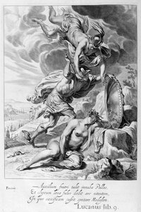 Persée coupe la tête de Méduse, 1655 - Michel de Marolles