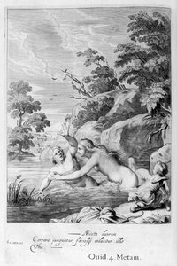 La nymphe Salmacis et Hermaphrodite, 1655 - Michel de Marolles