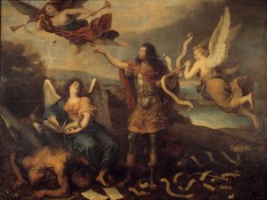 Repentir. Allégorie pour le prince Louis II de Bourbon-Condé (Bourbon Condé) connu sous le nom de Grand Condé (1621-1686) - Michel des Gobelins Corneille