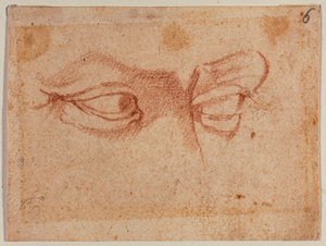 Étude des yeux - Michelangelo (after) Buonarroti