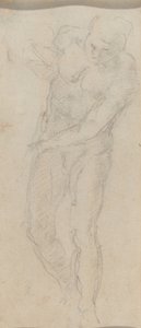 Nu masculin (verso) - Michelangelo