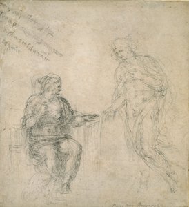 Le Christ faisant ses adieux à sa mère après la résurrection - Michelangelo Buonarroti