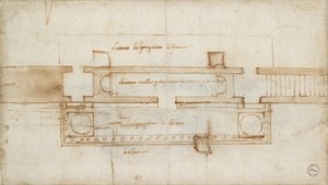 Conception pour une chambre reliquaire - Michelangelo Buonarroti