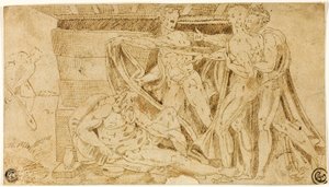 Ivresse de Noé - Michelangelo Buonarroti