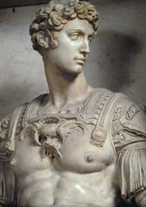Giuliano de Médicis, duc de Nemours (détail)