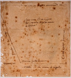 Plan au sol - Michelangelo Buonarroti