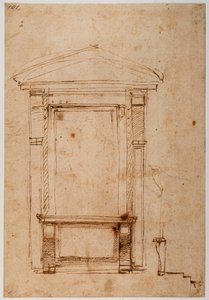 Fenêtre agenouillée pour le palais Médicis, vers 1517 - Michelangelo Buonarroti