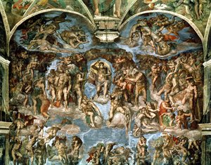Le Jugement Dernier, de la chapelle Sixtine