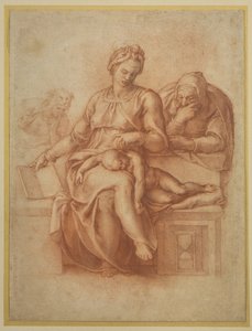 Madonna del Silenzio, vers 1538 - Michelangelo Buonarroti