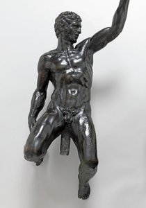 Bacchantes nues chevauchant des panthères