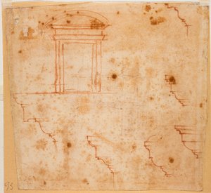 Plans pour portails et moulures architecturales - Michelangelo Buonarroti