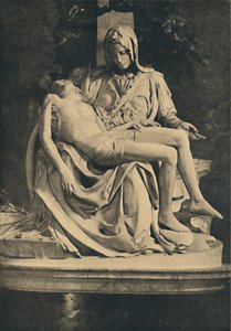Rome - Basilique Saint-Pierre. Pietà de Michel-Ange - Michelangelo Buonarroti