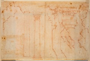 Études de monuments romains - Michelangelo Buonarroti