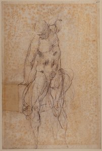 Étude pour un Christ ressuscité - Michelangelo Buonarroti