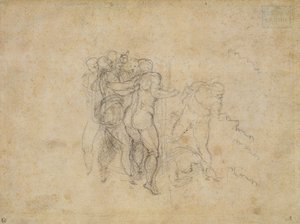 Étude pour le Jugement Dernier - Michelangelo Buonarroti