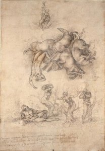 La Chute de Phaéton - Michelangelo Buonarroti