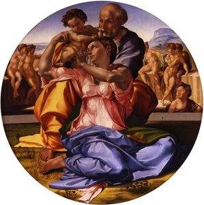 La Sainte Famille Le Tondo Doni