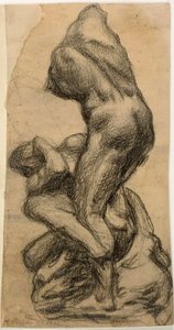 Deux figures en lutte