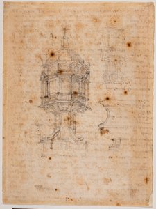 Deux études de ciborium - Michelangelo Buonarroti