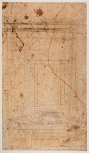 Tombeau mural et plan partiel de l