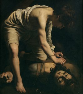 David avec la tête de Goliath