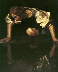 Narcisse, 1598-1599 - Michelangelo Merisi Caravaggio