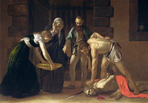 La Décapitation de Saint Jean-Baptiste, 1608 (détail)