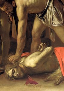 La Décapitation de Saint Jean-Baptiste (détail) - Michelangelo Merisi Caravaggio