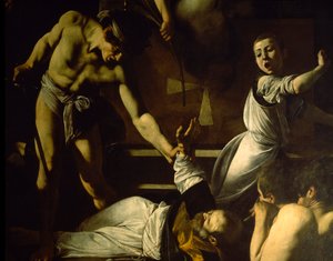 Le Martyre de Saint Matthieu (détail), 1599-1600