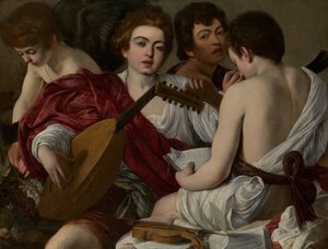 Les Musiciens - Michelangelo Merisi Caravaggio