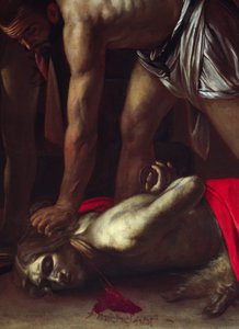 Détail de : « La décollation de Saint Jean-Baptiste » - Michelangelo Merisi da Caravaggio