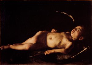 Amour endormi - Michelangelo Merisi da Caravaggio